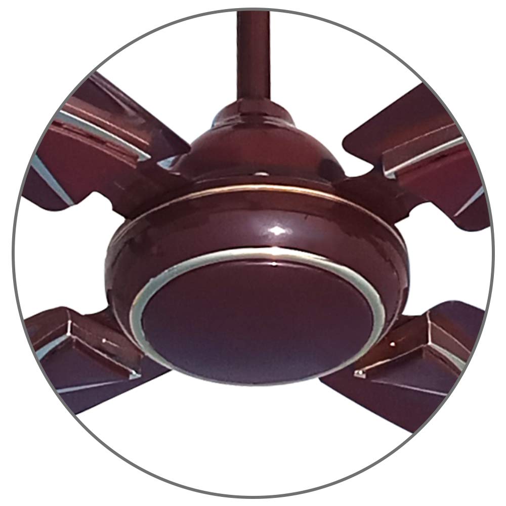 ACTIVA Galaxy Deco 850 RPM High Speed (600 MM) 4 Blades Ceiling Fan (Brown) Come with 2 Years Warranty