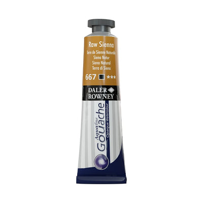 Daler-Rowney Aquafine Gouache Opaque Watercolour Metal Tube