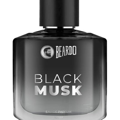 Beardo Black Musk Eau De Parfum Perfume for Men, 100ml | Musky, Woody Perfume for Men Long Lasting | Gift for men | Best Date night fragrance | Mens Perfume | Gift For Brother | Gift For Friends
