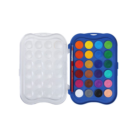 Doms 12 Shades 30Mm Water Colour Cakes