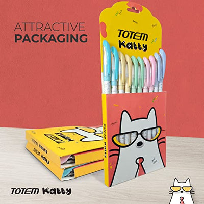 Win Totem Katty 40 Pcs Blue Ink