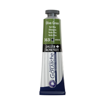 Daler-Rowney Aquafine Gouache Opaque Watercolour Metal Tube