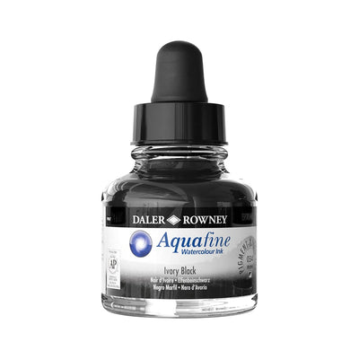 Daler-Rowney Aquafine Watercolour Ink Glass Bottle