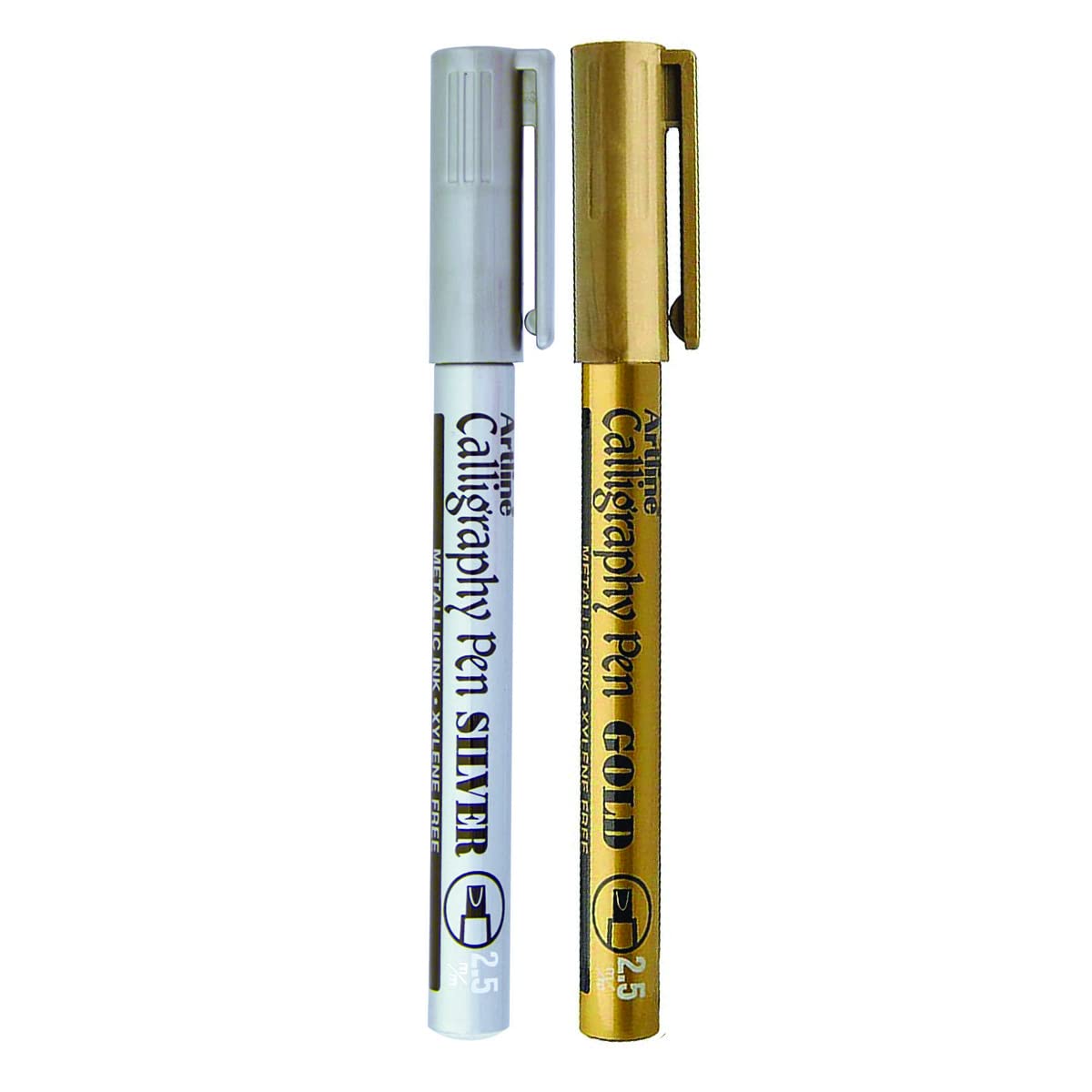 Artline 2.5Mm Metallic Ink Calligraphy Pen