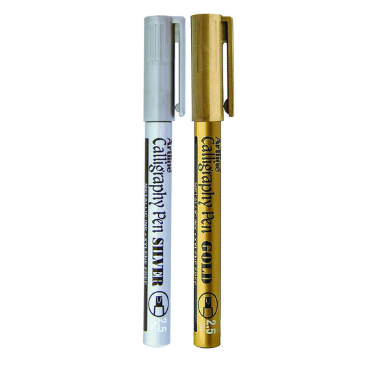 Artline 2.5Mm Metallic Ink Calligraphy Pen