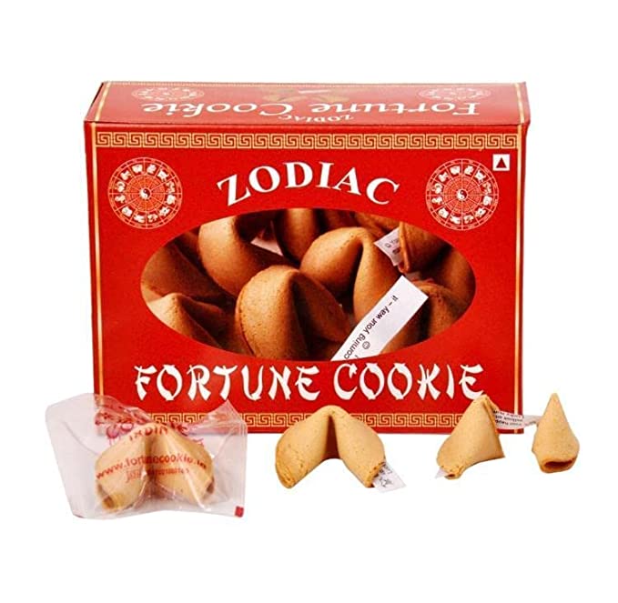 Zodiac Fortune Cookie Vanilla Flavour Cookie