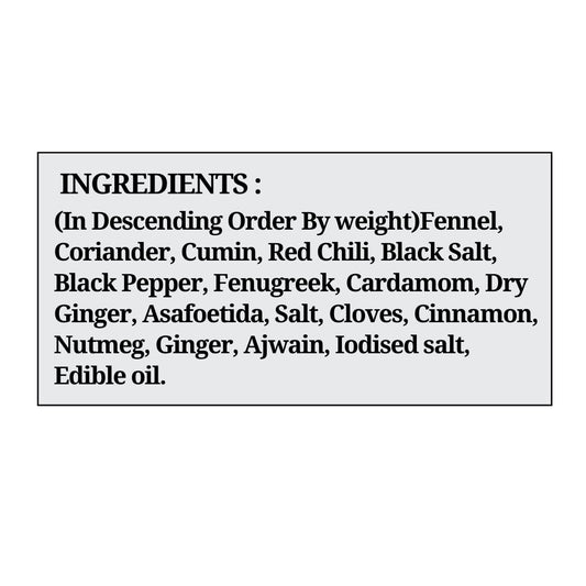 365 SPICERY JAIN Vada Masala | Authentic Blend of Coriander Seeds, Sesame Seeds, Chilli, Turmeric, Cumin Seeds, and More -100 gm, Pouch