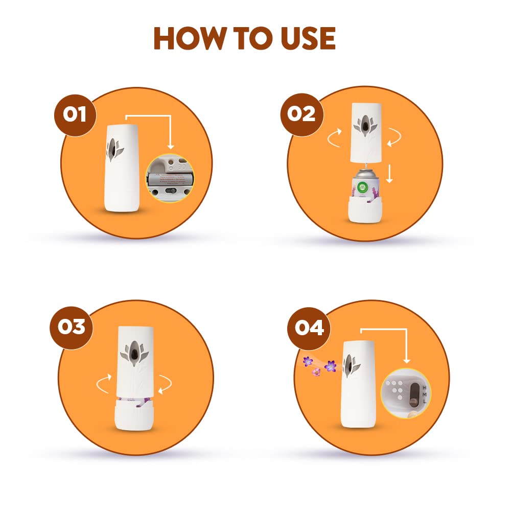 Airwick Scents of India Freshmatic Air Freshener Refill - 250 ml (Nagpur Narangi)