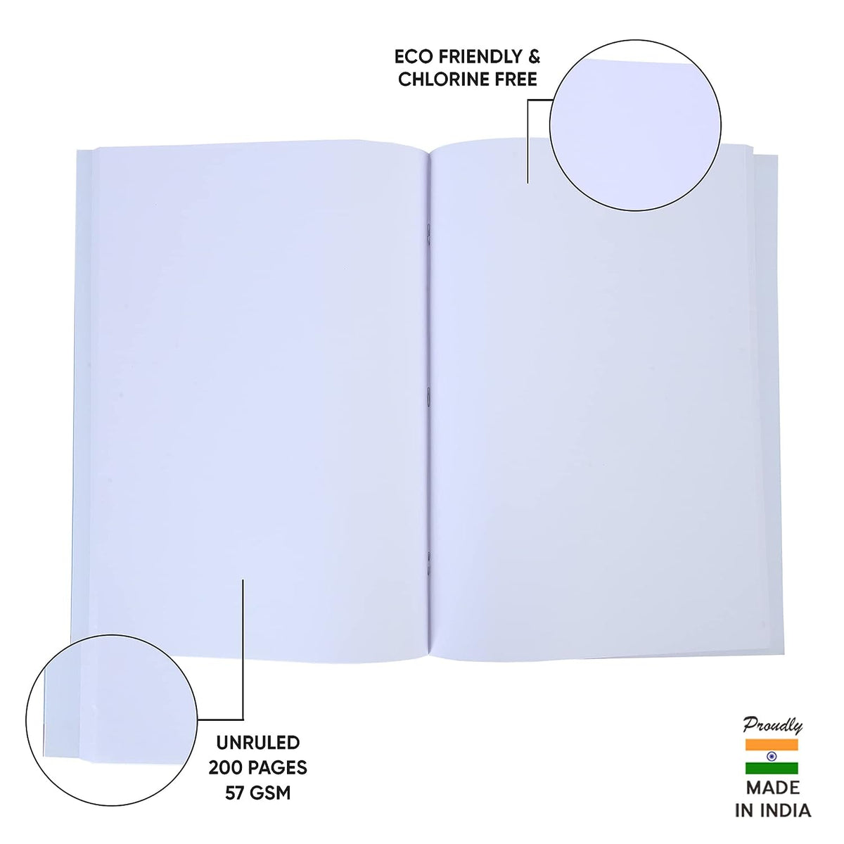 Doms Flying Machine Series Notebook - A4 - Unruled