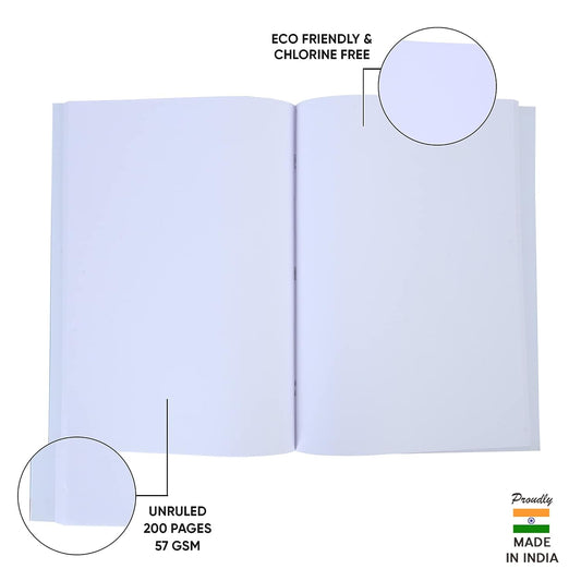 Doms Flying Machine Series Notebook - A4 - Unruled
