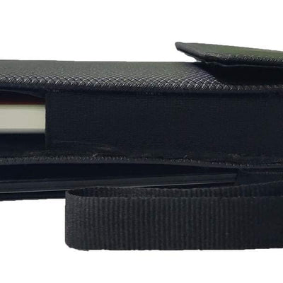aCrafts Shock Proof Pouch Case Wallet Cover Protector for Ambrane 27000mAh Power Bank with 20W Fast Charging (Black)