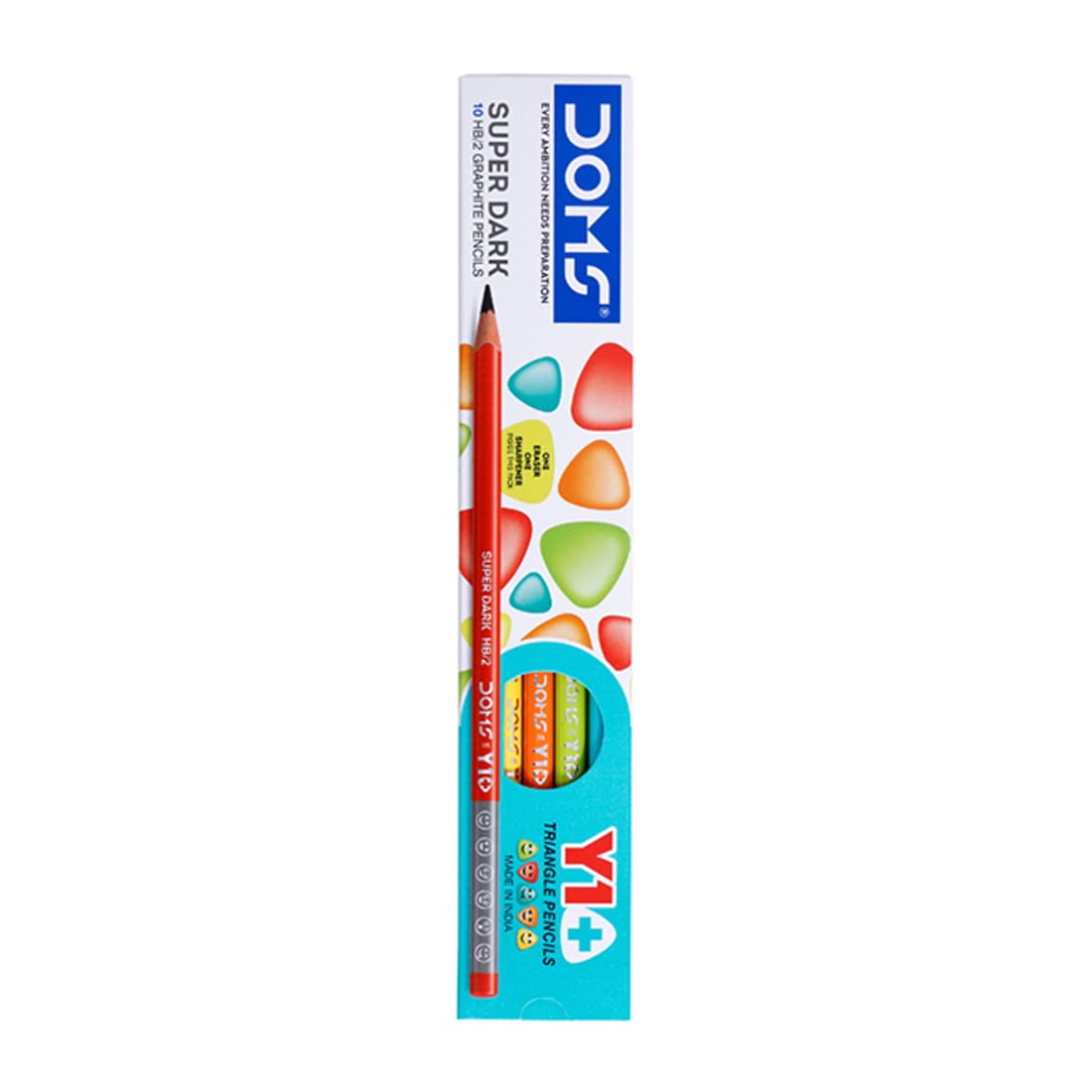 Doms Y-1 Pencils Triangular Shaped Pencil - Mulicolor