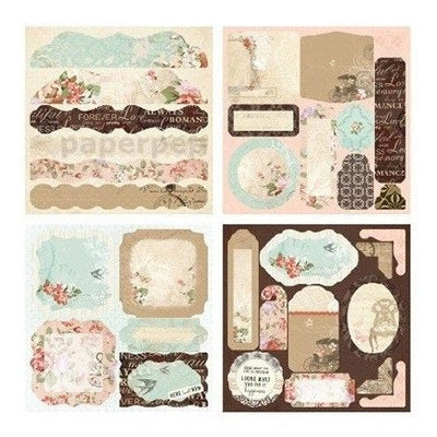 Eno Greeting Pattern Paper Book 7" X 7" Romantic B