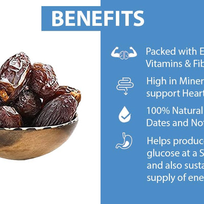 PFC Premium Large Fresh Medjool Date 1 Kg, Pack of 1