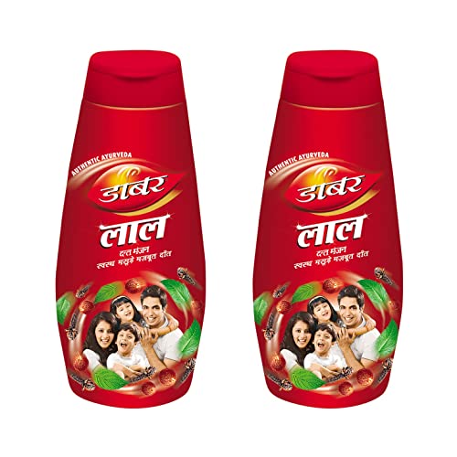 2x Dabur Lal Dant Manjan - 300g each (Pack of 2)