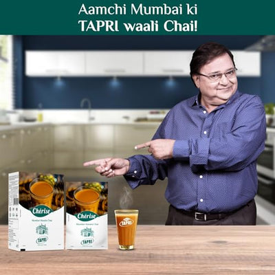 Cherise Tapri Premium Mumbai Masala Chai, Instant Tea Premix (23 g x 7 Sachets)