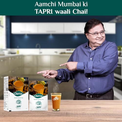 Cherise Tapri Premium Mumbai Masala Chai, Instant Tea Premix (23 g x 7 Sachets)