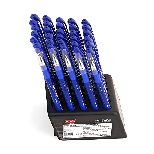 Reynolds Fastline 0.7mm Ball Pen - Dispenser Ink, Pack of 30