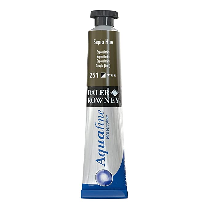 Daler-Rowney Aquafine Watercolour Metal Tube - 8ml