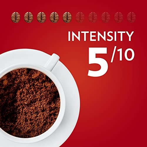 4x Lavazza Qualita Rossa Ground Coffee Pouch, (Pack of 4 - 250 g each)
