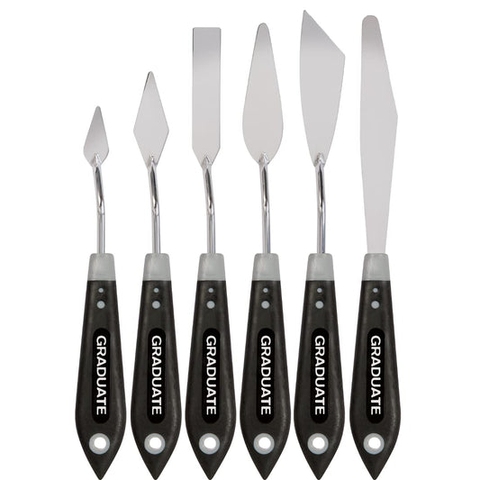 Daler-Rowney Graduate Palette Knife Zip Case Set (6Pcs)