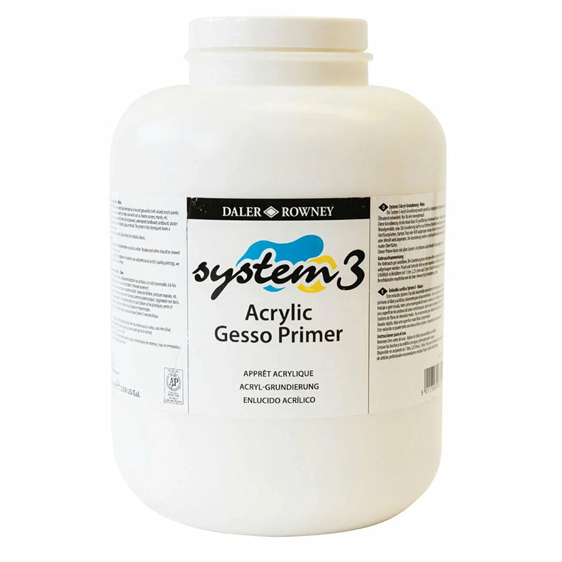 Daler Rowney System3 Acrylic Colour Medium Gesso Primer