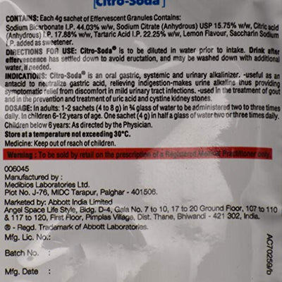 Citro-Soda - 2  Sachet