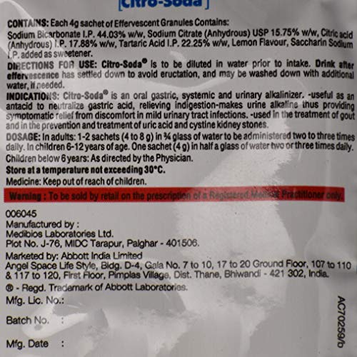 Citro-Soda - 2  Sachet