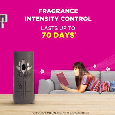 Airwick Freshmatic Automatic Air Freshener Kit [Automatic Spray + Summer Delights Refill - 250 ml]