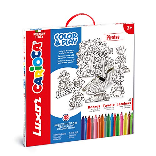 Carioca Pirates-3D Pop-Up With 48 Color