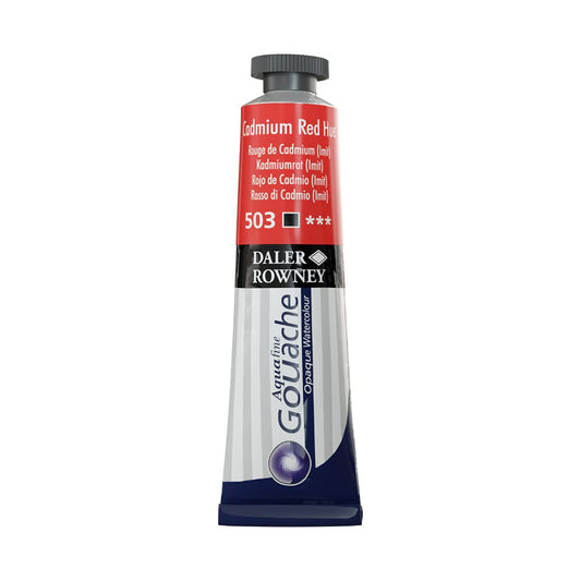 Daler-Rowney Aquafine Gouache Opaque Watercolour Metal Tube