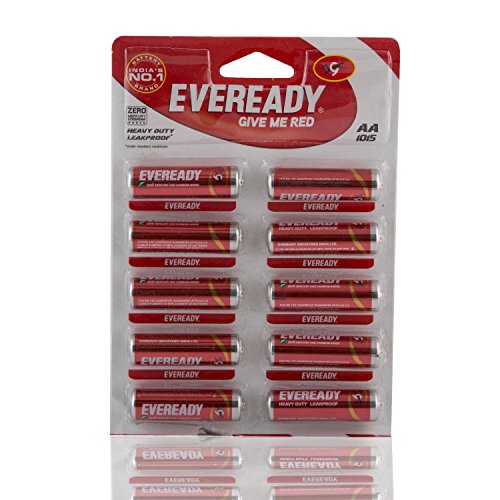 Eveready Alkaline Batteries - Red AA, 1 Battery Pack