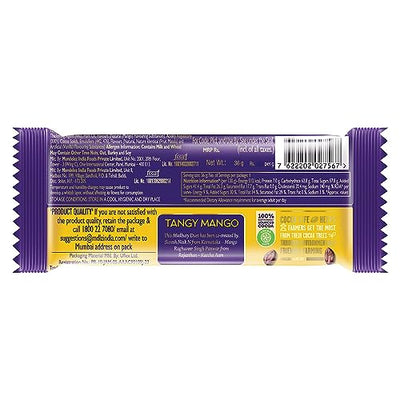 Cadbury Dairy Milk Tangy Mango Madbury Chocolate Bar, 36 g (Pack of 10)