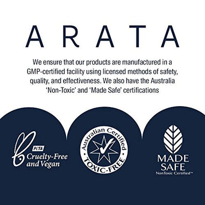 Arata Citrus Lip Balm (10 G) For Dry, Chapped Lips | Intensely Moisturizing | Cocoa Butter, Sweet Almond & Lemon Oil | All-Natural, Vegan