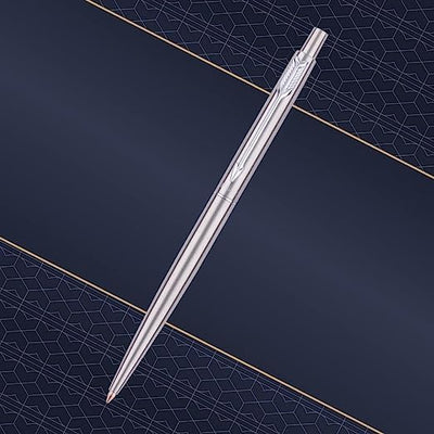 Parker Classic Stainless Steel CT Ball Pen - Blue Ink, Pack Of 1