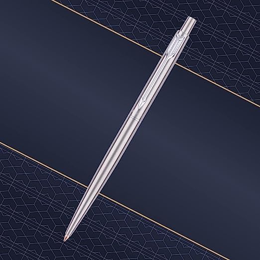 Parker Classic Stainless Steel CT Ball Pen - Blue Ink, Pack Of 1