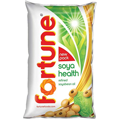 Fortune Soya Health Refined Soyabean Oil, 1L