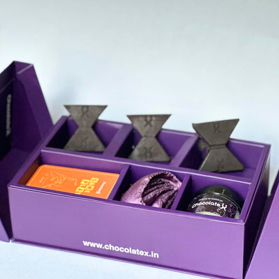 ChocolateX- Bliss Box | Dark Chocolate for Uplifting Mood | Best Chocolate Gift Box for Couples | Valentine Gift for Boyfriend & Girlfriend