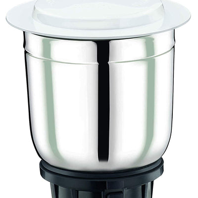 Bajaj 500 Watt GX-1 Mixer Grinder with 3 Jars- white (Indian Plug)