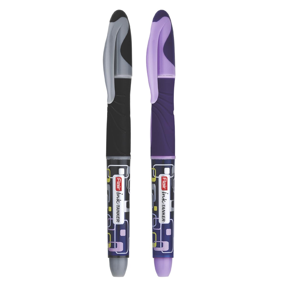Flair Ink Tanker Liquid Ink Fountain Pen Blister Pack - Blue Ink