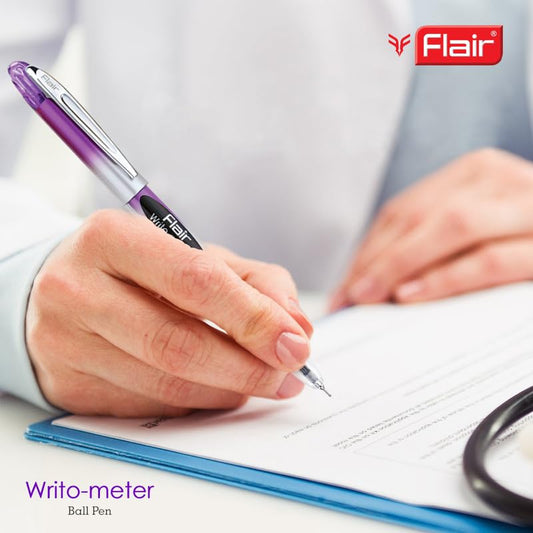 Flair 0.6mm Writo Meter Ball Pen