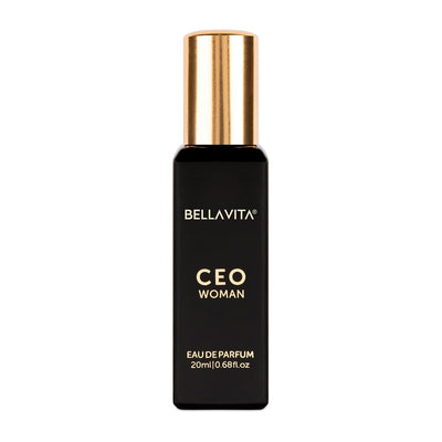 Bella Vita Luxury CEO Woman Eau De Parfum Perfume with Bergamot, Tonka & Vanilla |Premium,Long Lasting Woody & Fruity Fragrance Scent for Women, 20 ML