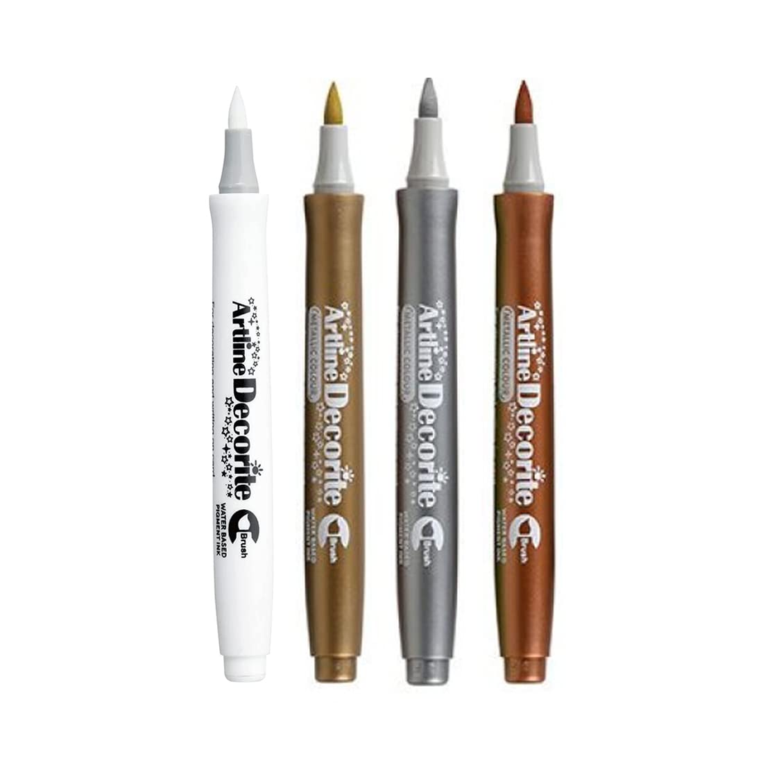 Artline Decorite Water Based Brush Mettalic Marker
