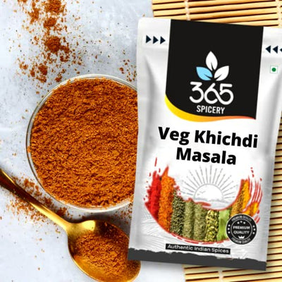 365 SPICERY Veg Khichdi Masala | Authentic Flavor for Indian Cuisines | 100% PURE, NO Preservatives, NO MSG - 100 gm