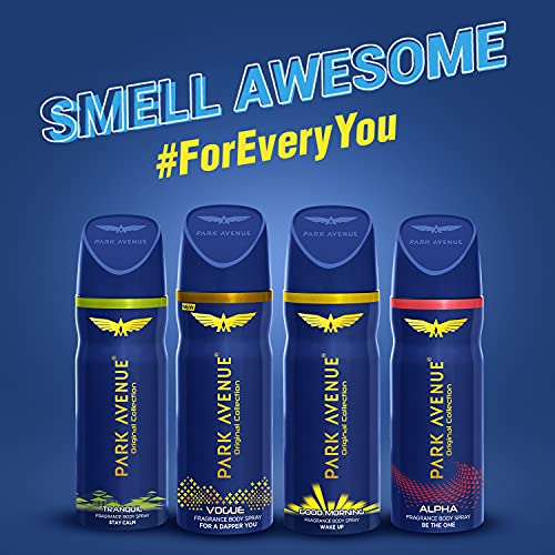 3x Park Avenue Original Deodorant Set For Men 150ml Each (Combo Of 3)