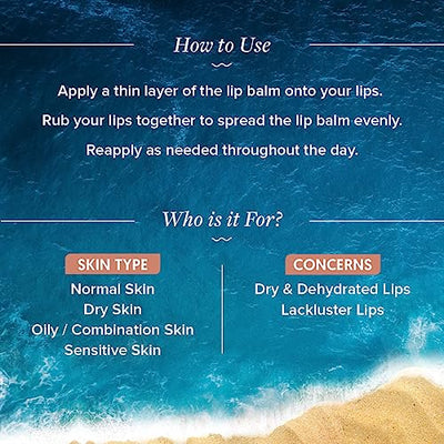 Aqualogica Coral Slush Plump+ Luscious Lightweight Tinted Lip Balm with Spf 20+ for Women and Men - Lip Mask with Mango & Hyaluronic Acid for Intense Hydration | for Dry & Dehydrates Lips -10g