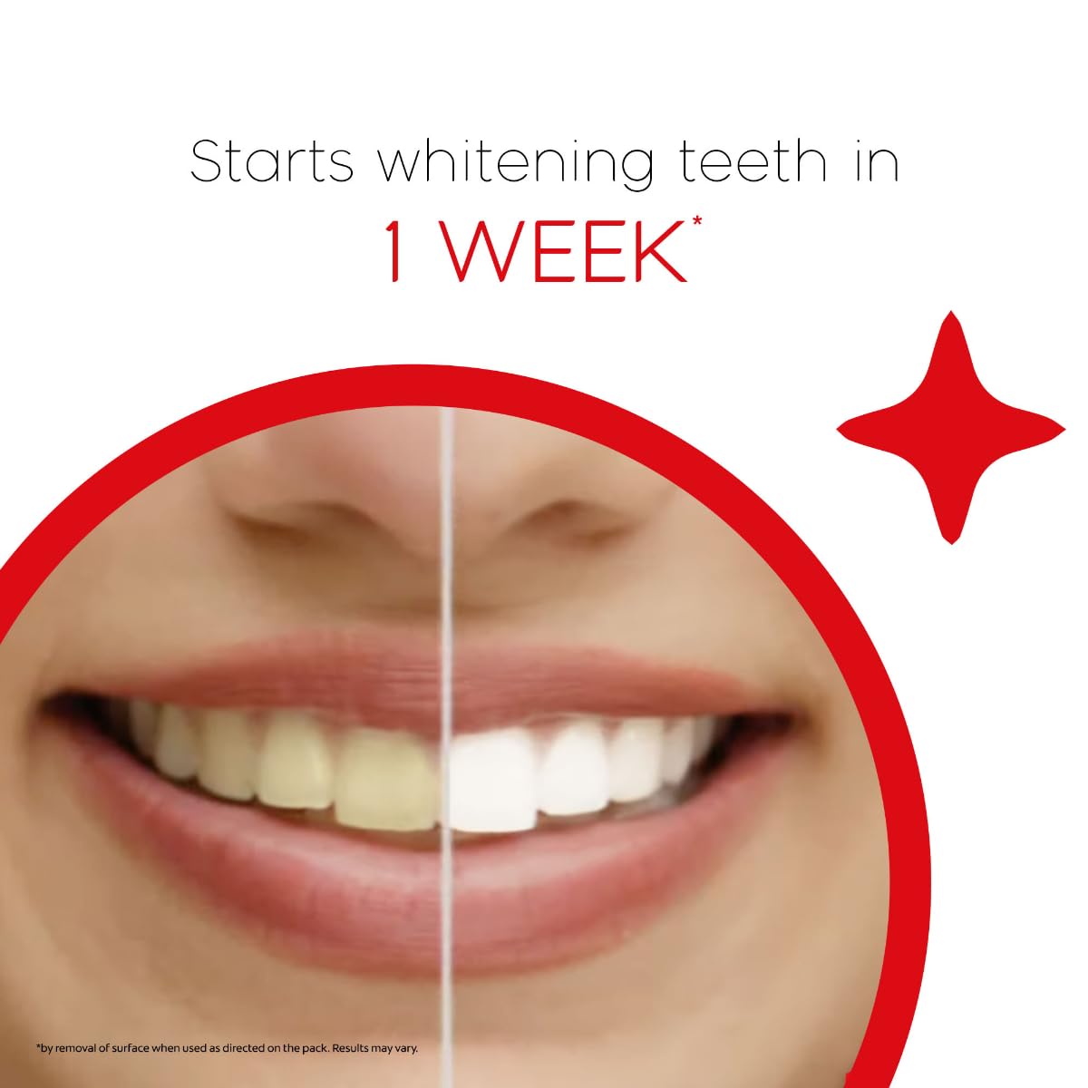 Colgate Visible White Toothpaste, Teeth Whitening Starts in 1 week, Safe on Enamel, Stain Removal Tooth Paste and Minty Flavour for Fresh Breath (200g + 40g, Combo Pack)