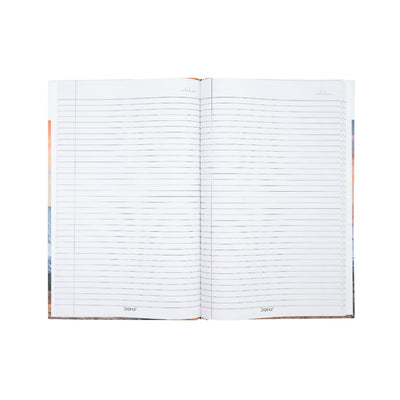 Doms Famous Mountains Series Hard Bound Notebook | Single Line, 160 Pages | 33 x 21 CM | Ideal for School, Home & Office | Pack Of 1 | Color & Design May Vary