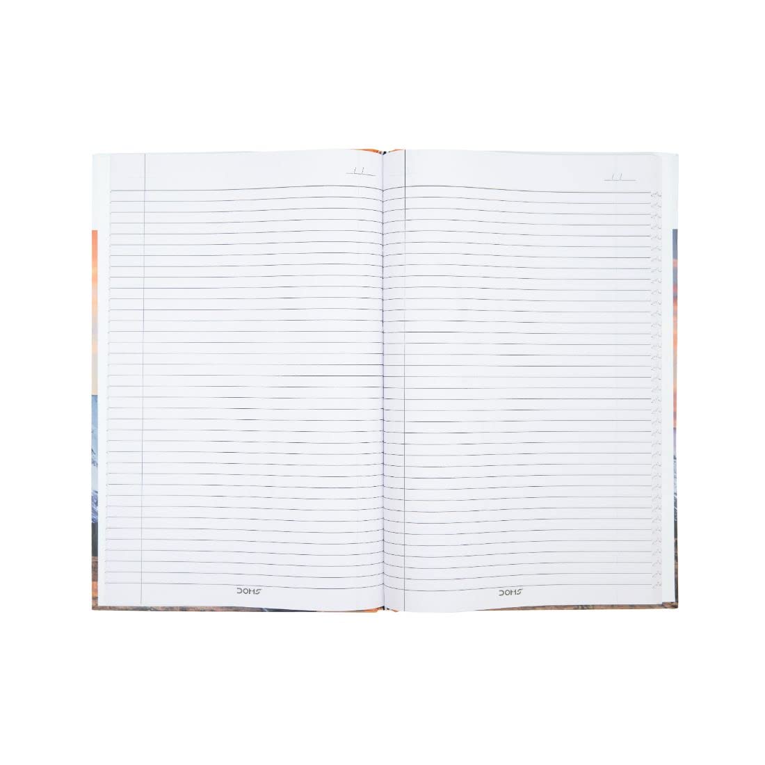 Doms Famous Mountains Series Hard Bound Notebook | Single Line, 160 Pages | 33 x 21 CM | Ideal for School, Home & Office | Pack Of 1 | Color & Design May Vary