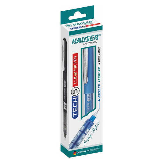 Hauser Tech 5 Gel Pen - Blue Ink